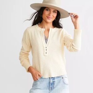 Free People colt thermal Henley